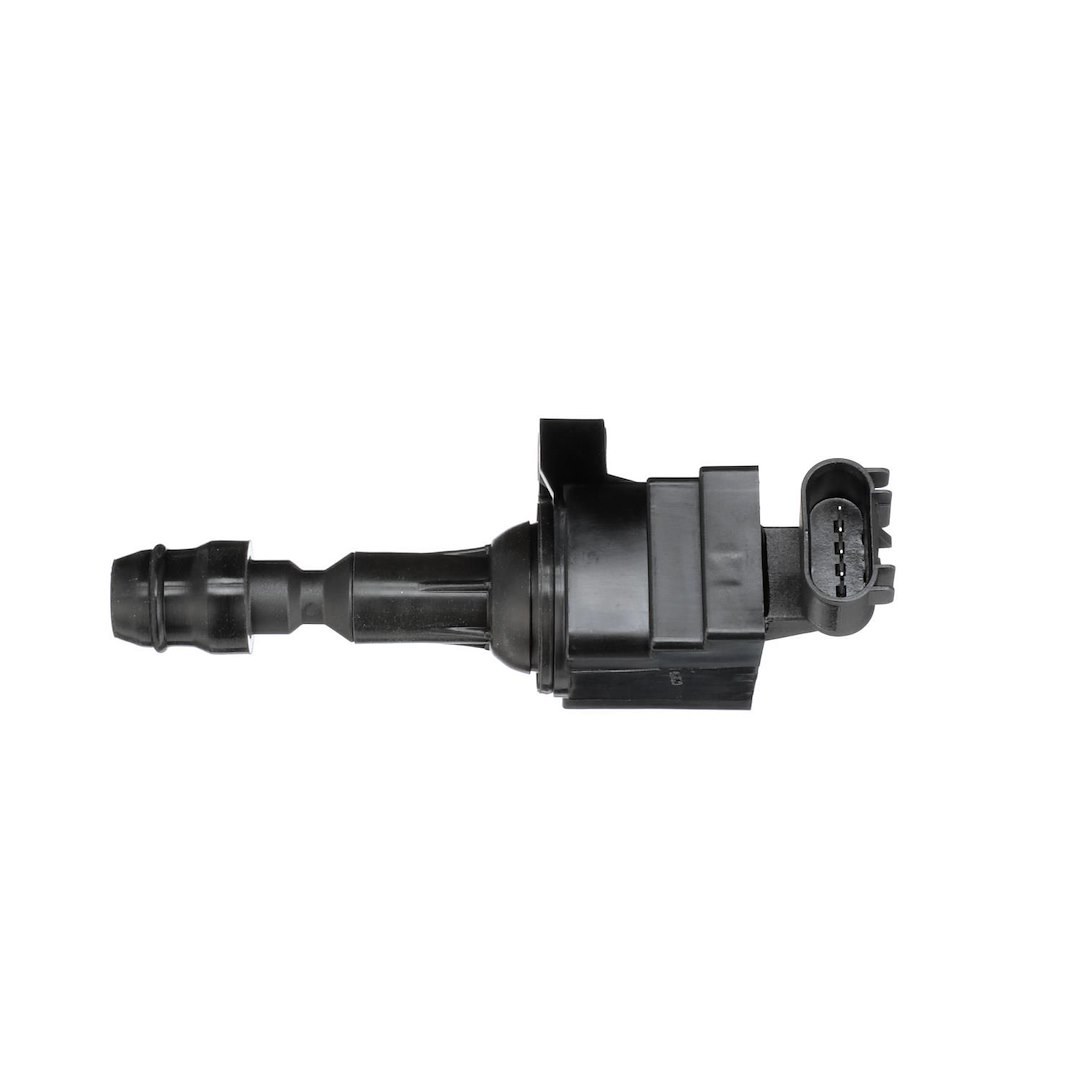 Standard Motor Products Ignition Coil, T Series, 12 Volt, Coil on Plug, Electronic Coil Type, 4 Male Blade Terminal, Female Connector, Black – UF491T