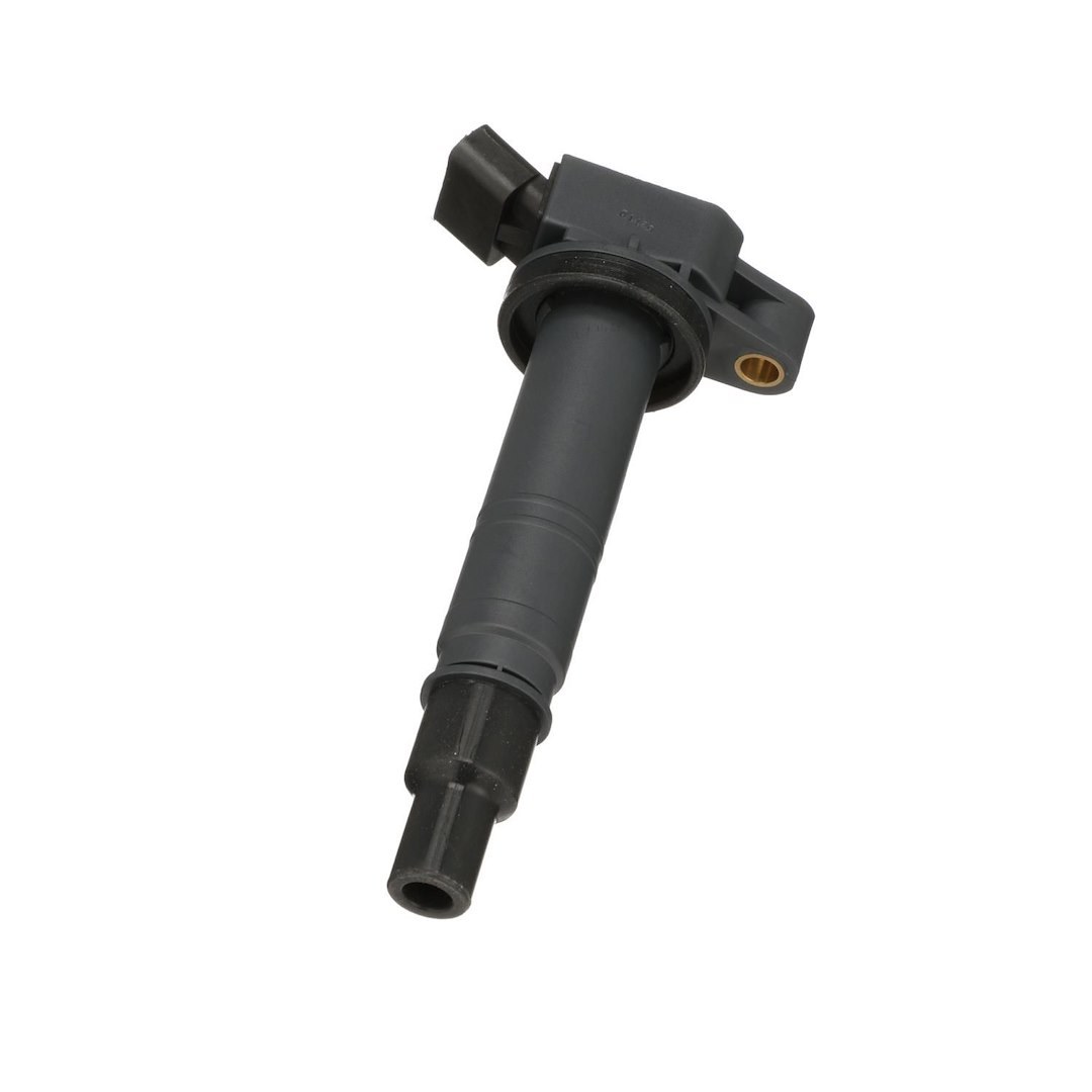 Standard Motor Products Ignition Coil, T Series, 12 Volt, Coil on Plug, Electronic Coil Type, 4 Male Blade Terminal, Female Connector, Black – UF495T