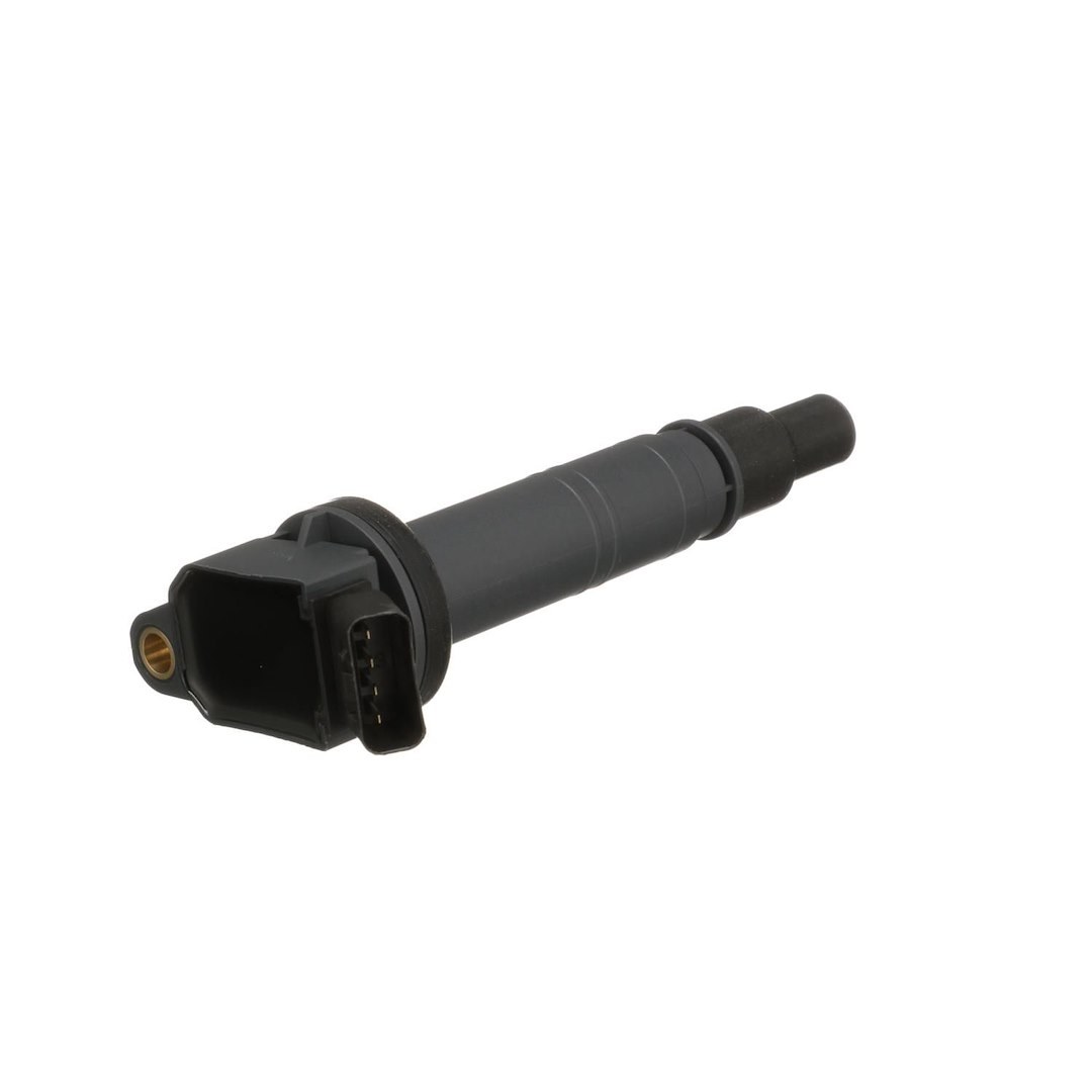Standard Motor Products Ignition Coil, T Series, 12 Volt, Coil on Plug, Electronic Coil Type, 4 Male Blade Terminal, Female Connector, Black – UF495T