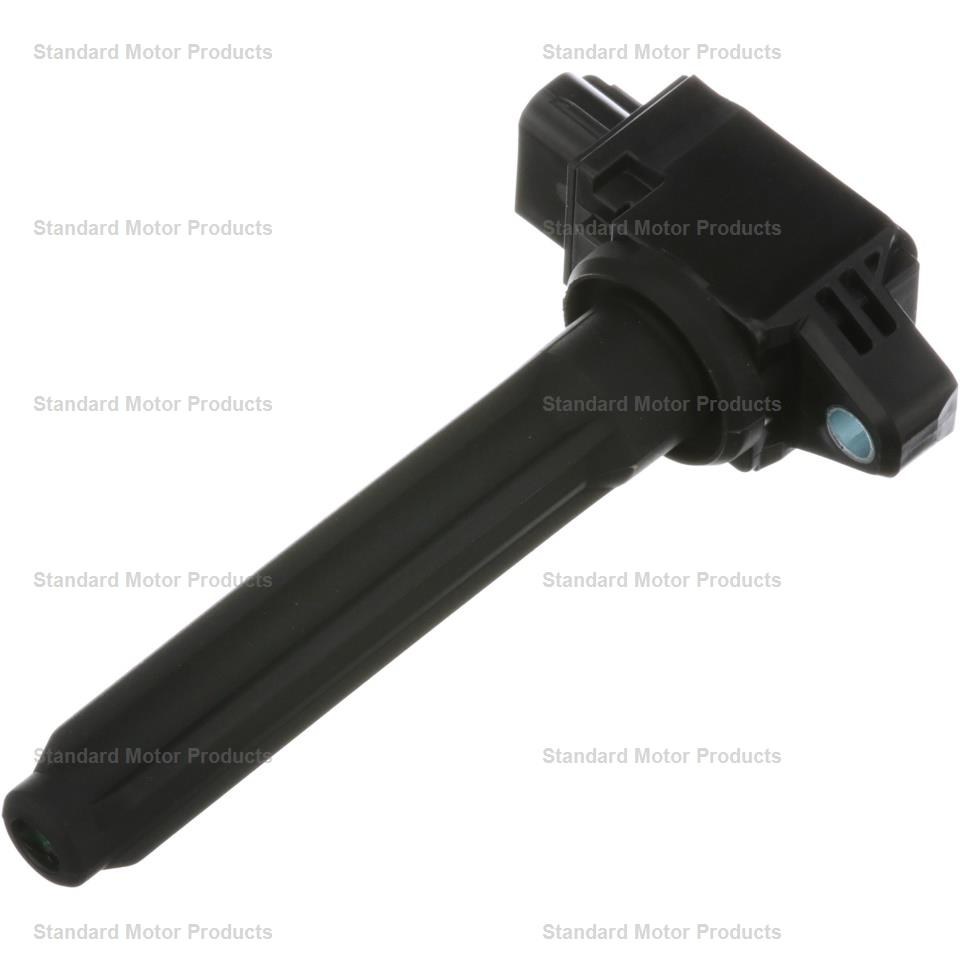 Standard Motor Products Ignition Coil, Electronic Coil Type, Black, 3 Blade Terminal, With Mounting Brackets, Single – UF814