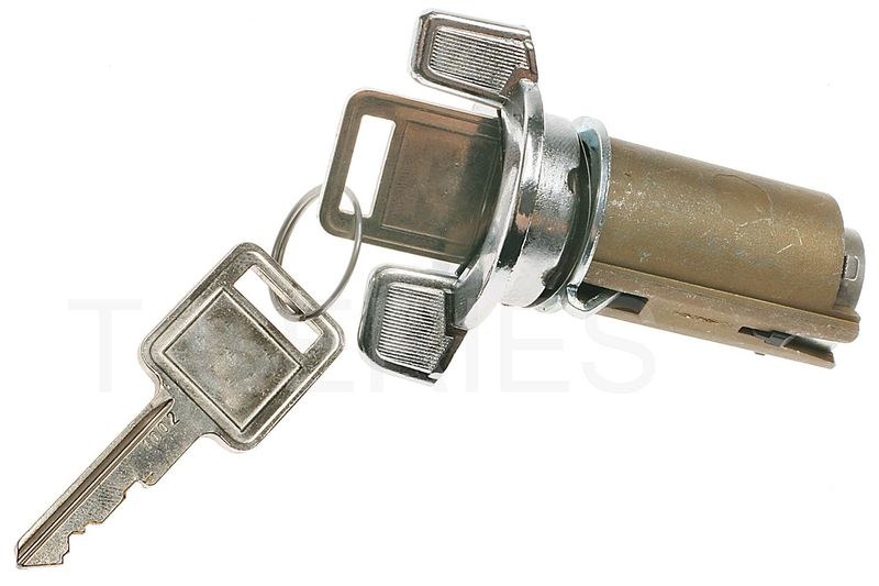 Standard Motor Products Ignition Lock Cylinder, T Series, Chrome, With 2 Keys – US61LT