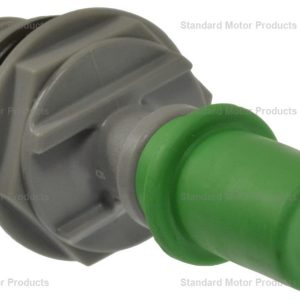 Standard Motor Products PCV Valve, M20 X 2.5 Thread Size, 0.33 Inch Inlet/ 0.27 Inch Outlet Diameter, Straight, Gray/ Green, Plastic – V583