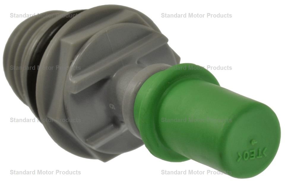 Standard Motor Products PCV Valve, M20 X 2.5 Thread Size, 0.33 Inch Inlet/ 0.27 Inch Outlet Diameter, Straight, Gray/ Green, Plastic – V583