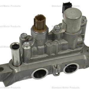 Standard Motor Products Variable Valve Timing Solenoid, 12 Volt, Bolt-On Connector, 3 Blade Terminals, Metal/ Plastic Housing – VVT282