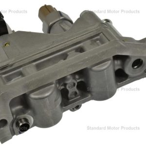 Standard Motor Products Variable Valve Timing Solenoid, 12 Volt, Bolt-On Connector, 3 Blade Terminals, Metal/ Plastic Housing – VVT282