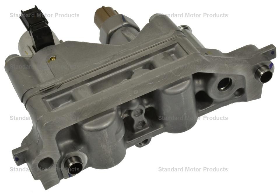 Standard Motor Products Variable Valve Timing Solenoid, 12 Volt, Bolt-On Connector, 3 Blade Terminals, Metal/ Plastic Housing – VVT282