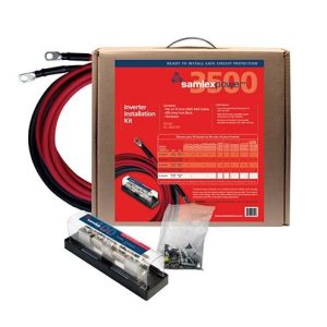 Samlex Amer Power Inverter Installation Kit, Use to Install 12 Volt/2500 to 3500 Watt and 24 Volt/5000 to 7000 Watt Power Inverter – DC-3500-KIT