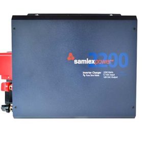 Samlex Amer Power Inverter, Evolution ™, Inverts 9 to 17 Volt DC to 120 Volt AC, 2200 Watts, 18 Ampere Continuous Output – EVO-2212