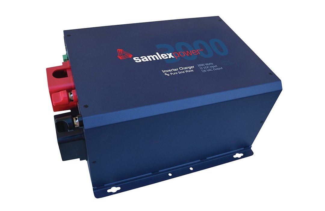 Samlex Amer Power Inverter, Evolution ™, Inverts 9 to 17 Volt DC to 120 Volt AC, 3000 Watts, 25 Ampere Continuous Output – EVO-3012