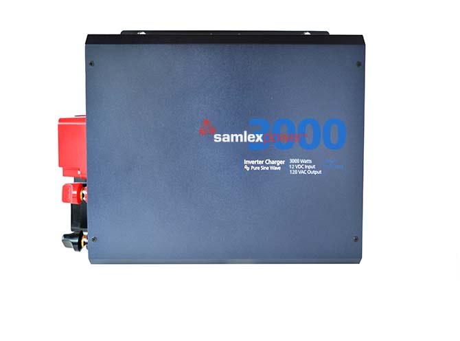 Samlex Amer Power Inverter, Evolution ™, Inverts 9 to 17 Volt DC to 120 Volt AC, 3000 Watts, 25 Ampere Continuous Output – EVO-3012