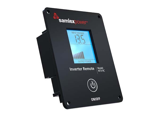 Samlex Amer Power Inverter Remote Control, Ntx Series, For Ntx Series Pure Sine Wave Inverter for Remote Operation and Status Monitoring – NTX-RC