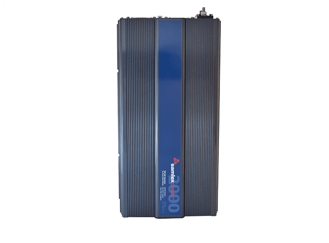 Samlex Amer Power Inverter, Pst Series, Pure Sine Wave, Inverts 12 Volt DC to 120 Volt AC, 2000 Watts, 16.7 Amp, 85 Percent Efficiency – PST-2000-12NR