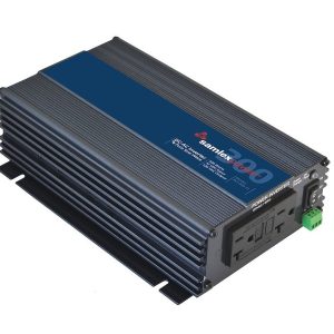 Samlex Amer Power Inverter, Pst Series, Inverts 12 Volt DC to 120 Volt AC, 300 Watt, 2.54 Amp Output, 88 Percent Efficiency – PST-300-12
