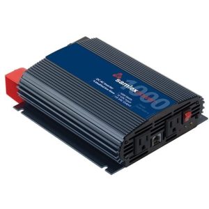 Samlex Amer Power Inverter, Sam Series, Inverts 12 Volt DC to 115 Volt AC, 1000 Watt, 8.7 Amp Continuous Output, 90 Percent Efficiency – SAM-1000-12