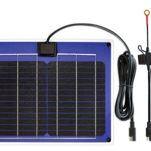 Samlex Amer Battery Charger, Suncharger, For 12 Volt Batteries, 10 Watt Solar Panel Charger, Solar Power Supply, 0.82 Amp Charging Current – SC-10