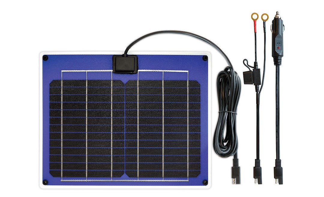 Samlex Amer Battery Charger, Suncharger, For 12 Volt Batteries, 10 Watt Solar Panel Charger, Solar Power Supply, 0.82 Amp Charging Current – SC-10