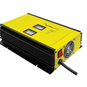 Samlex Amer Battery Charger, For 12 Volt Batteries, 2 Bank Charger, 120 Volt/ 230 Volt AC User Selectable Power Supply – SEC-1280UL