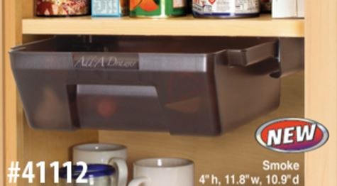 S.solutions Storage Cabinet Drawer, Add-A-Drawer, Use Anywhere IN Pantries/ Closets/ Bedrooms/ Bathrooms/ Under Tables and Cabinets – 41112