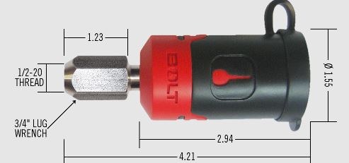 Strattec Sec Spare Tire Lock, Vehicle Specific, Replaces One Lug Nut on Spare Wheel, Opens with Vehicle Ignition Key – 5922986