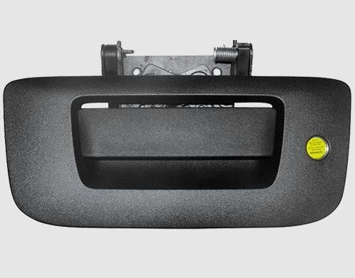 Strattec Sec Tailgate Handle, OEM Replacement, Black, With Lock, With Lock Cylinder, Opens with Vehicle Ignition Key – 5922987
