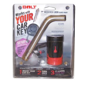 Strattec Sec Trailer Hitch Pin, Bent Pin, 5/8 Inch Diameter, 3.55 Inch Length, For Use with Class III/IV/V Hitch, With Keyed Lock – 7018445