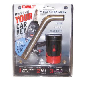 Strattec Sec Trailer Hitch Pin, Bent Pin, 5/8 Inch Diameter, 3.55 Inch Length, For Use with Class III/IV Hitch, With Keyed Lock – 7018448