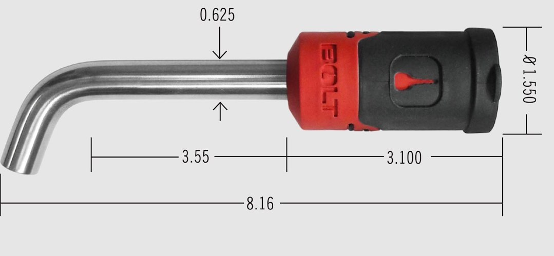 Strattec Sec Trailer Hitch Pin, Bent Pin, 5/8 Inch Diameter, 3.55 Inch Length, For Use with Class III/ IV/ V Hitch, With Keyed Lock – 7023582