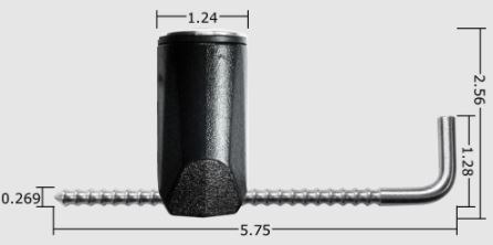 Strattec Sec Trailer Coupler Lock, Pin Type, Fits Couplers from 1/2 Inch to 3-3/8 Inch Size, Black/ Silver, Stainless Steel Pin, Single – 7025289