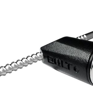 Strattec Sec Trailer Coupler Lock, Pin Type, Fits Couplers from 1/2 Inch to 3-3/8 Inch Size, Black/ Silver, Stainless Steel Pin – 7032299