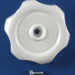 Strybuc Window Crank Knob, For Crank-Out Windows, Round, 5/16 Inch Shaft, White, Plastic, With Screw, Carded, Single – 743C WHT
