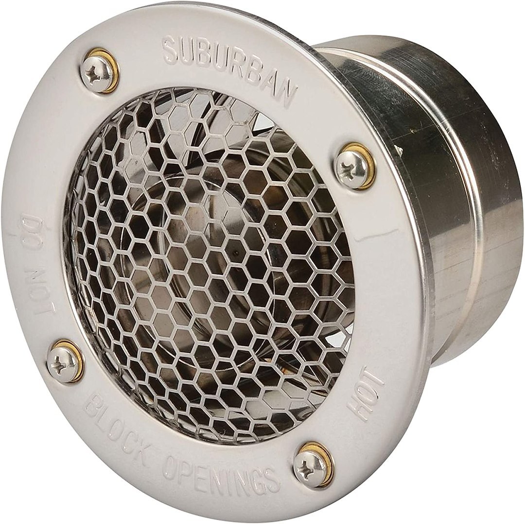 Suburban Manufacturing Wall Vent, For 2 to 3 Inch Wall Thickness – 261618