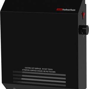 Suburban Manufacturing Space Heater, Indoor Use Only, 120 Volt AC Electric, 1325 Watt, Wall Mount – 2691ABK
