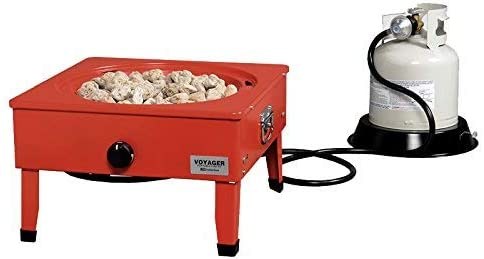 Suburban Manufacturing Fire Pit, Voyager, Use for Backyards/ Patios/ Camping/ Tailgating – 3033A