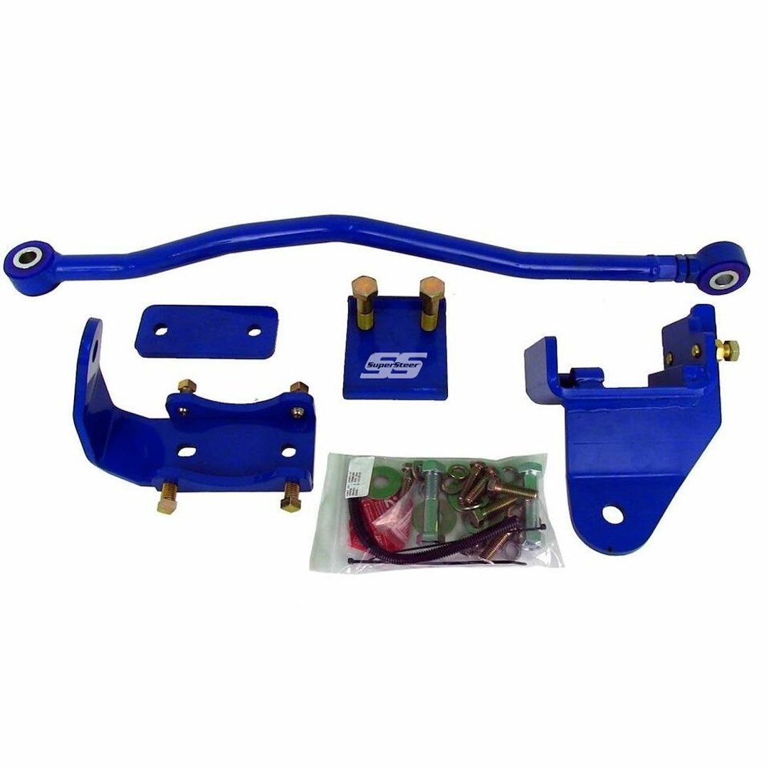 Super Steer Track Bar, Used to Eliminate the Side Shift of the Rear Axle Suspended on OEM Leaf Spring on the E-450 Chassis – SS450