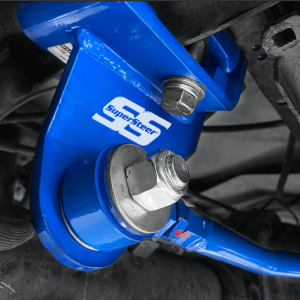 Super Steer Track Bar, Used to Eliminate the Side Shift of the Rear Axle Suspended on OEM Leaf Spring on the E-450 Chassis – SS450