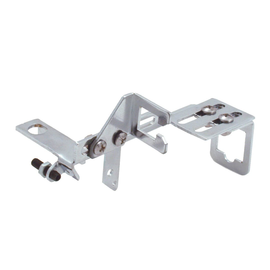 Spectre Carburetor Throttle Cable Bracket, Fits Most 2BBL and 4BBL Carburetors, Adjustable, Accepts Throttle/Trans Kickdown Cable, Polished – 24283