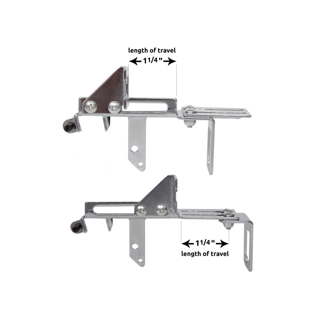 Spectre Carburetor Throttle Cable Bracket, Fits Most 2BBL and 4BBL Carburetors, Adjustable, Accepts Throttle/Trans Kickdown Cable, Polished – 24283