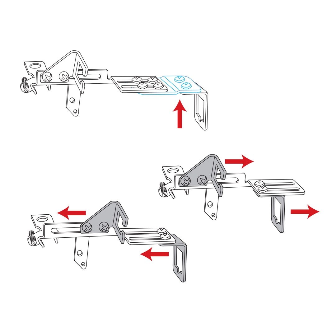 Spectre Carburetor Throttle Cable Bracket, Fits Most 2BBL and 4BBL Carburetors, Adjustable, Accepts Throttle/Trans Kickdown Cable, Polished – 24283