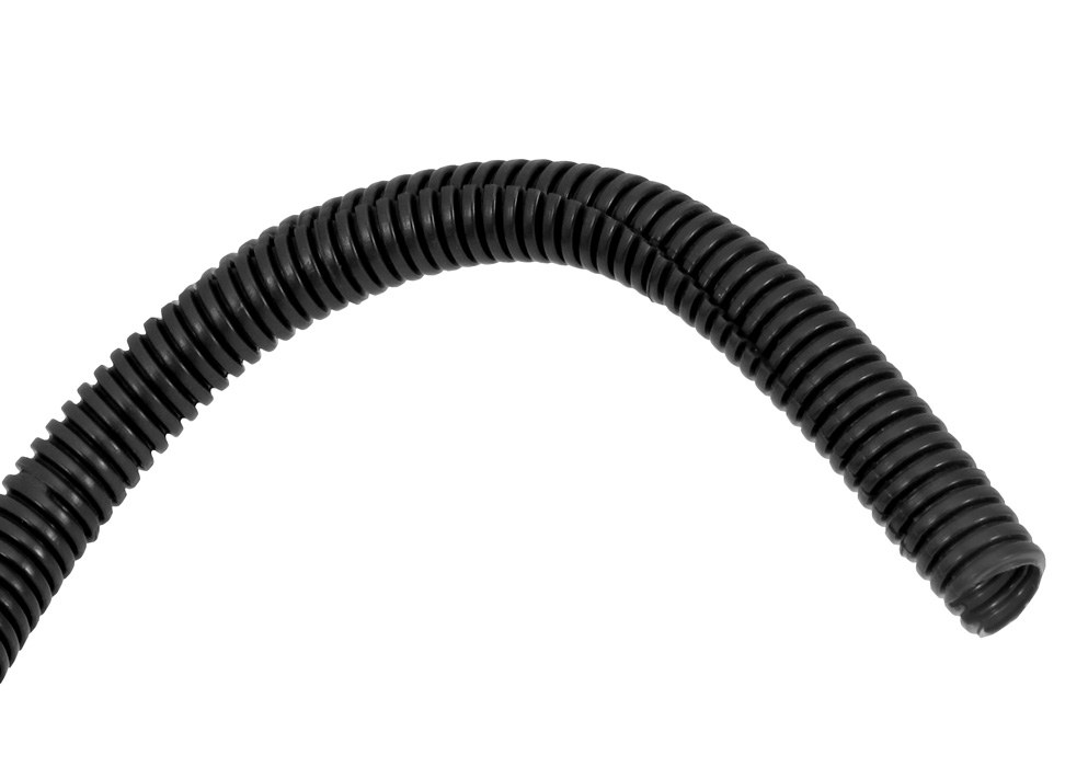 Spectre Wire Loom, Polyethylene, Black, With 8 Foot Length 3/8 Inch Diameter Tubing – 29681