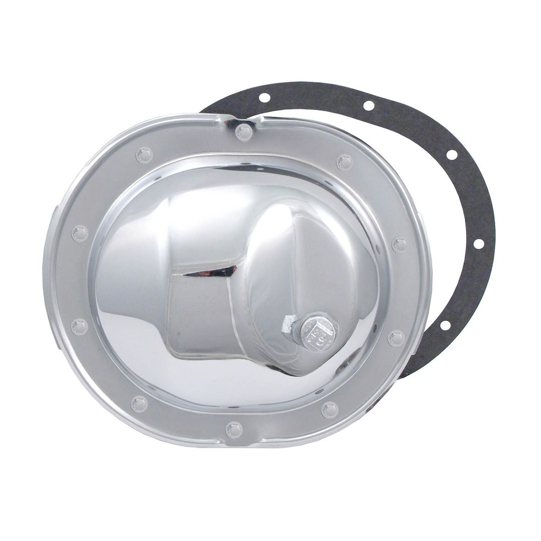 Spectre Differential Cover, Chrysler 8-1/4 Inch Differential, 10 Bolt, Chrome, Steel – 6093
