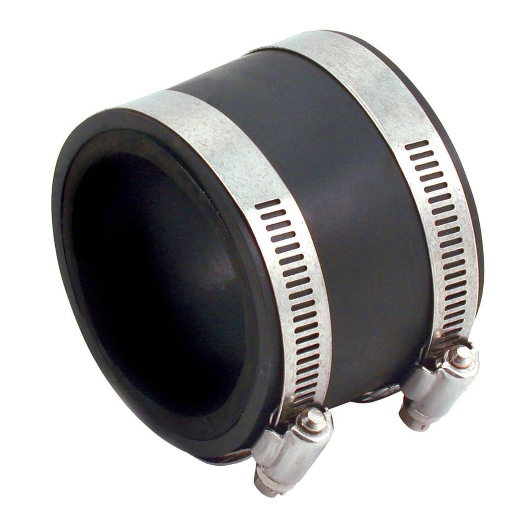 Spectre Air Intake Hose Coupler, Connects 3 Inch Component to 3 Inch or 2-1/2 Inch Component, Black, PVC – 8771