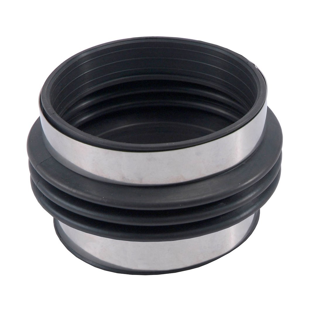 Spectre Coupler Fitting, 4 Inch, Flex, Without O-Ring, Black, Single – 9775