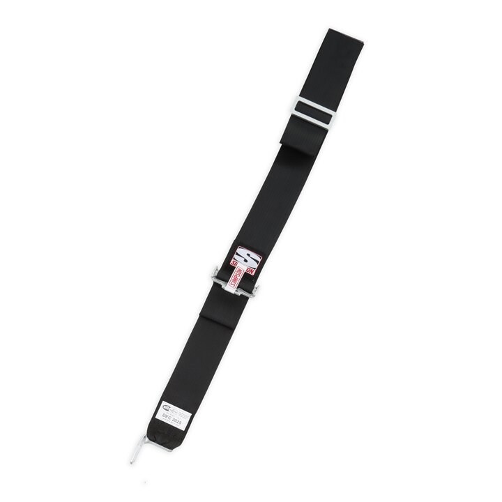 Simpson Race Seat Belt, 16.1 Sfi Rated, Not DOT Street Approved, 5 Point, 3 Inch Width, Latch and Link, Black, Single, 55 Inch Length – 29043BK