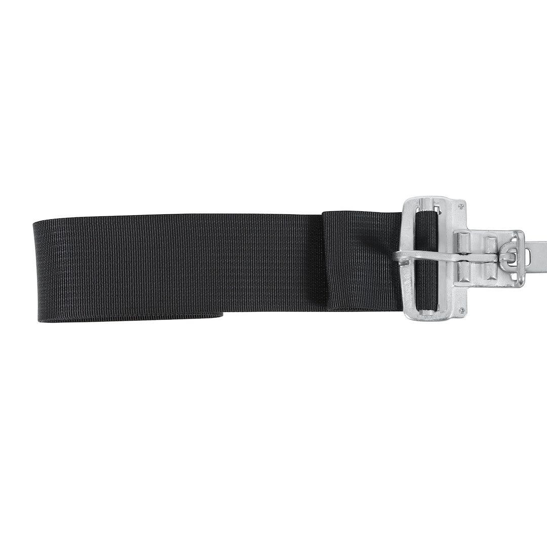 Simpson Race Seat Belt, Latch F/X Driver Restraint System, 16.1 Sfi Rated, Not DOT Street Approved, 5 Point, 3 Inch Width, Latch and Link – 29073BKH