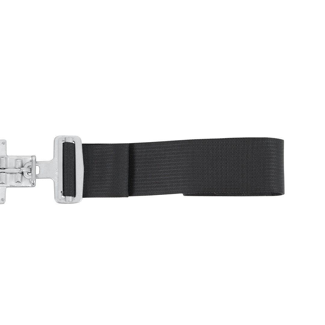 Simpson Race Seat Belt, Latch F/X Driver Restraint System, 16.1 Sfi Rated, Not DOT Street Approved, 5 Point, 3 Inch Width, Latch and Link – 29073BKH