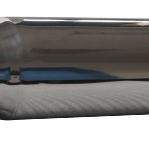 SpeedFX Exhaust Tail Pipe Tip, Fx Exhaust Tail Pipe Tip, 3 Inch Inlet, 3-1/2 Inch Outlet, Polished Stainless Steel, Round, Angled Cut – 301S