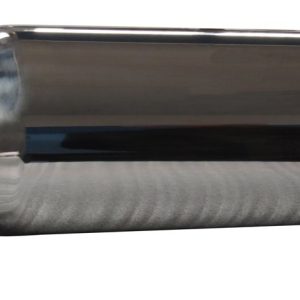 SpeedFX Exhaust Tail Pipe Tip, Fx Exhaust Tail Pipe Tip, 3-1/2 Inch Inlet, 4 Inch Outlet, Polished Stainless Steel, Round, Straight Cut – 303S