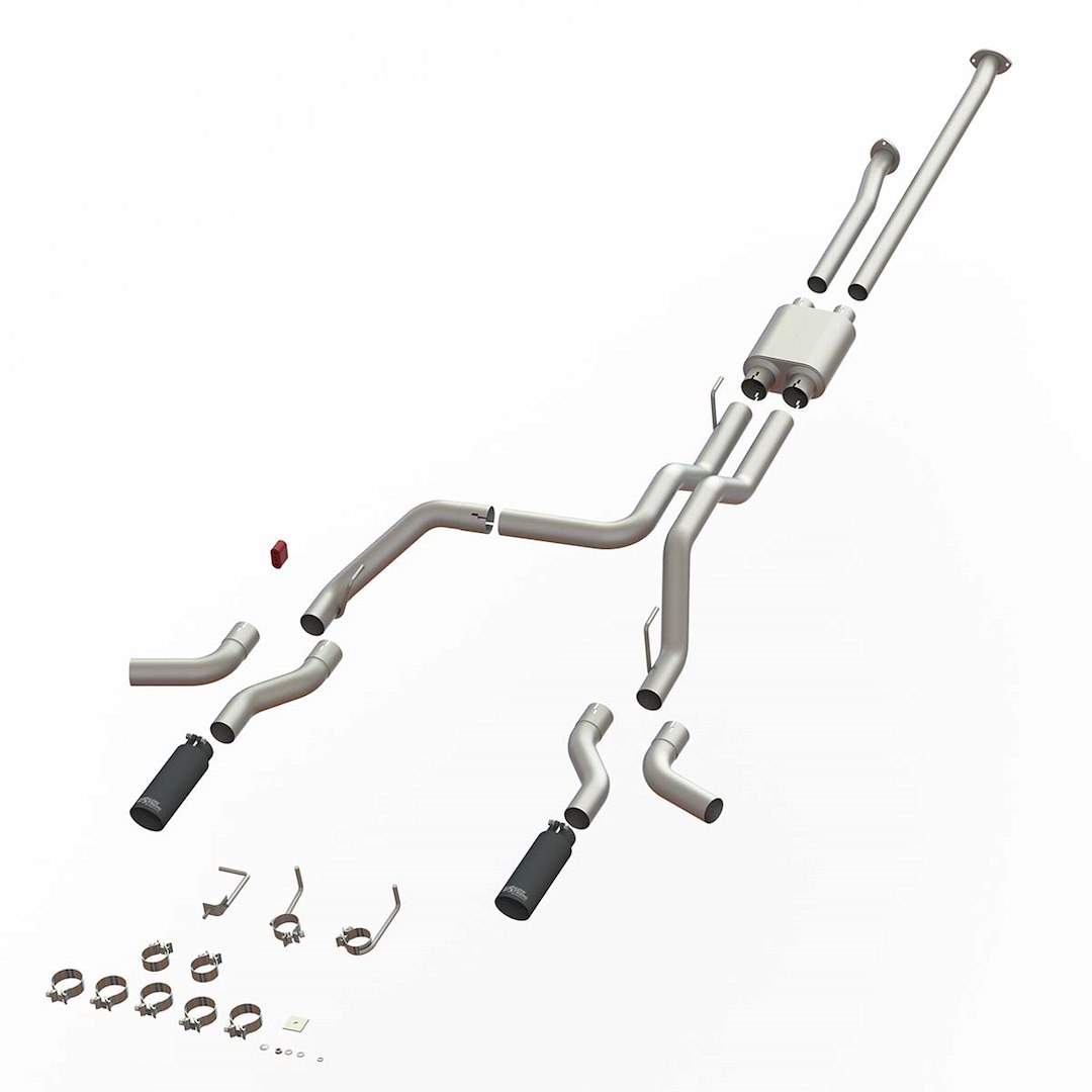 SpeedFX Exhaust System Kit, Maxflow Xtreme Cat Back System, 304 Stainless Steel, With Maxflow Xtreme Muffler, 2-1/2 Inch Inlet Diameter – 50800