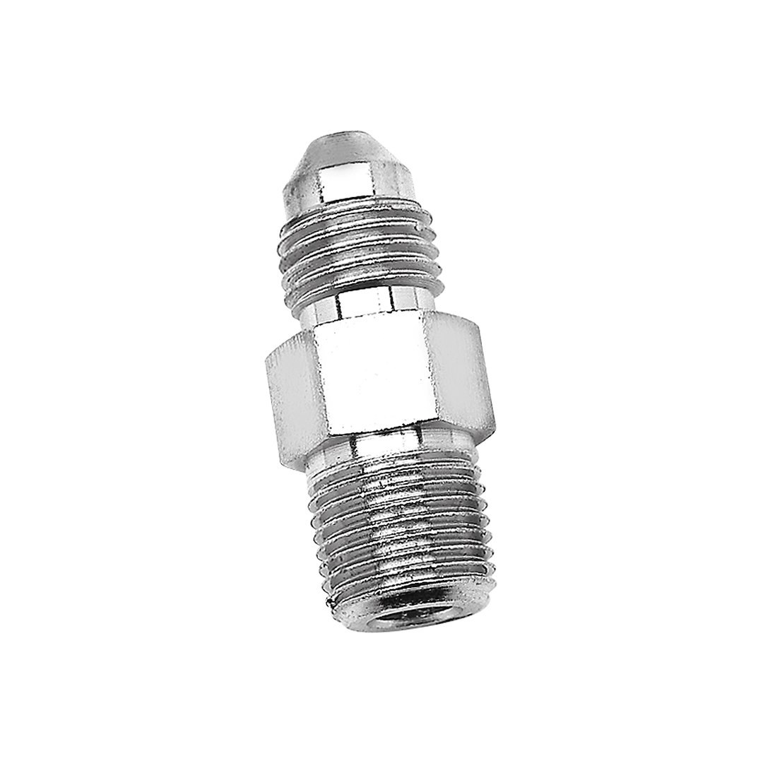 SpeedFX Adapter Fitting, Straight, -3AN X 1/8 NPTF, Endura, Zinc, Steel, Single – 5444000E