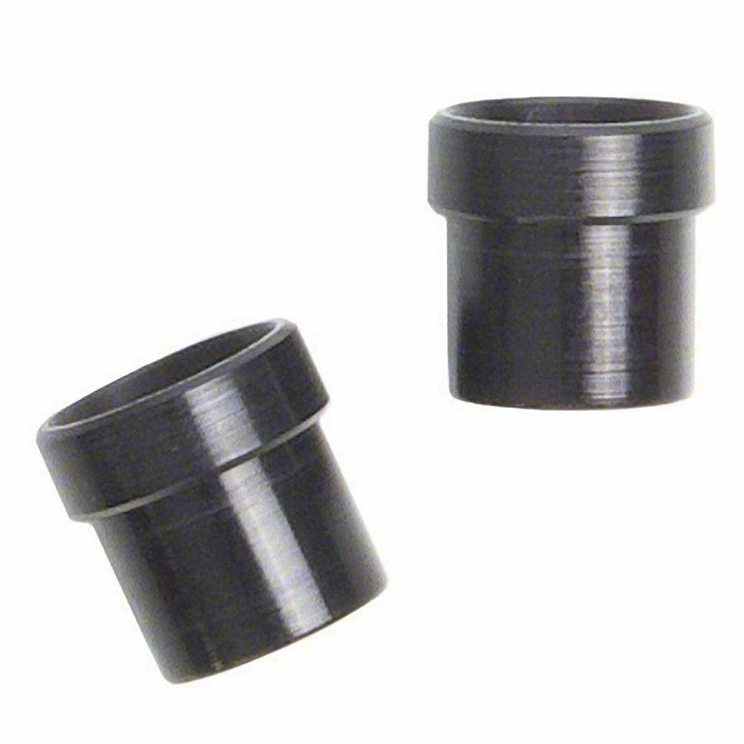 SpeedFX Tube End Fitting Sleeve, -3AN, Anodized, Black, Aluminum, Set of 2 – 560319BK